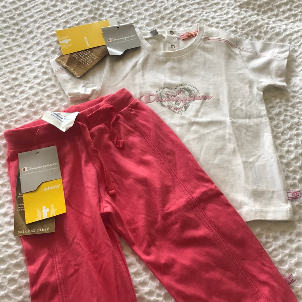 Champion sweat set NWT 12 month